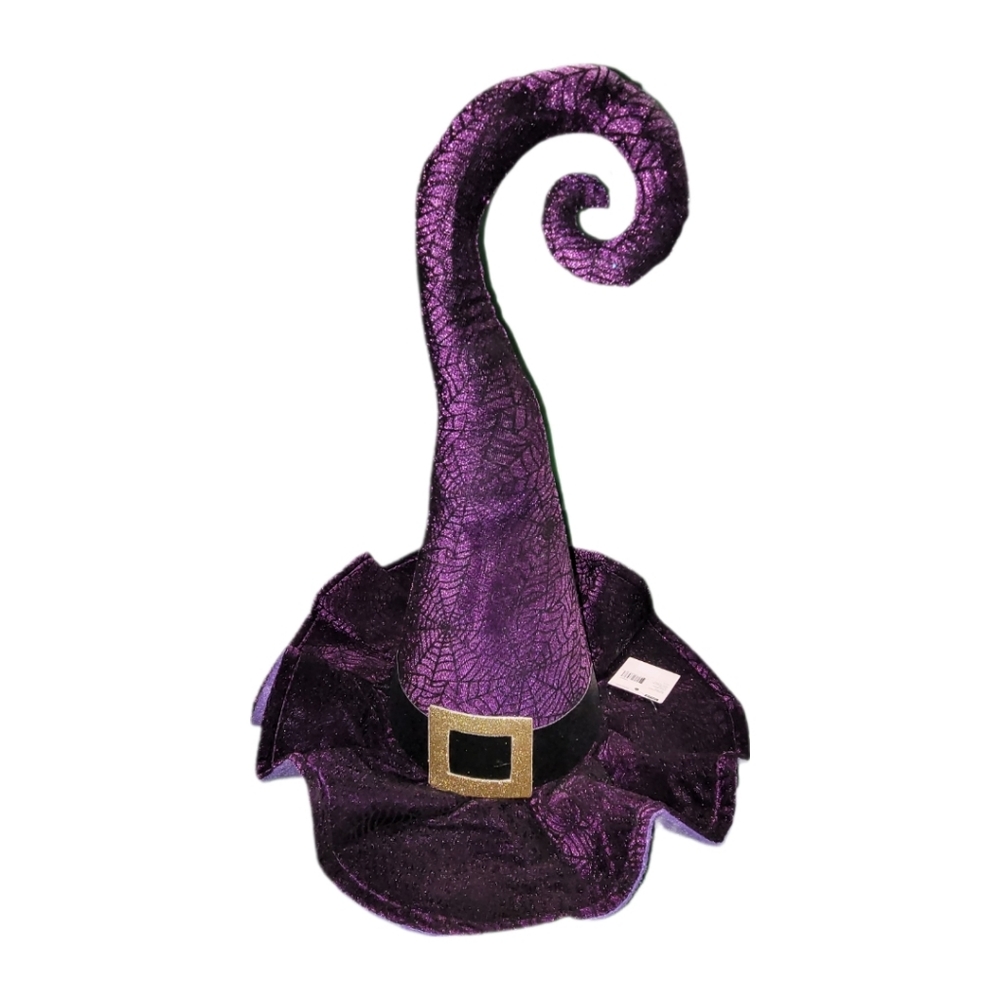 NWT Purple Witches Hat Greeter